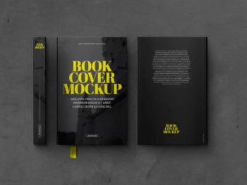 Book Top View Mockup 029 - PSD